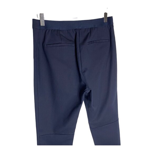 Babaton High Rise Straight Leg Blue Trouser Pants-sz 10 - Picture 3 of 8